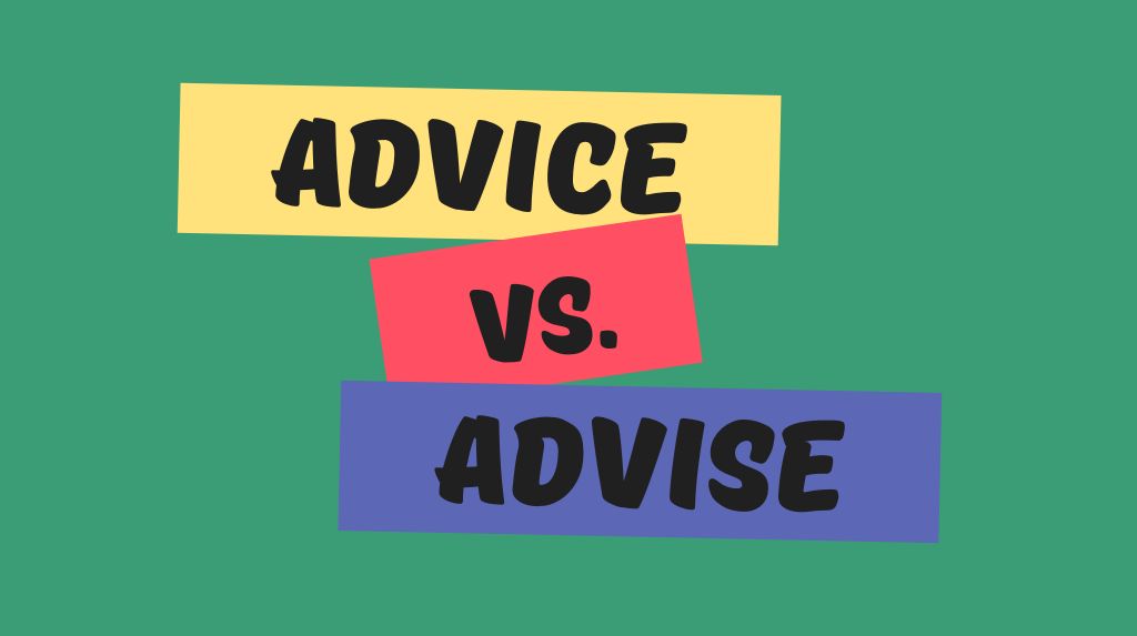 Різниця між advice та advise